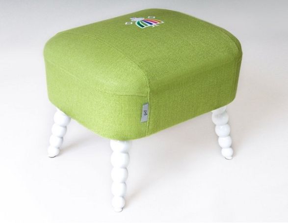 baba folk inspired puff storage stool