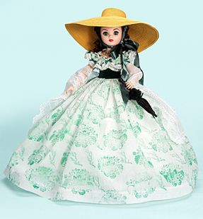 scarlet o'hara collectible doll gone with the wind collection