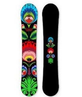 snowboard black