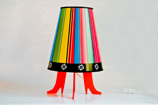 she lamp inspired by folk dress