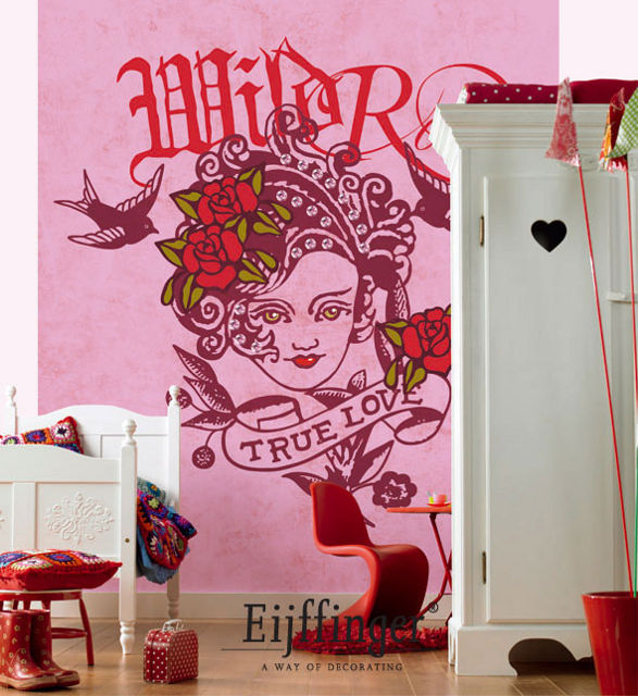 eijffinger wallpaper for teen girls room