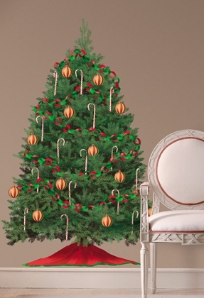 Christmas Tree Wall Decal by Room Mates Peel and Stick