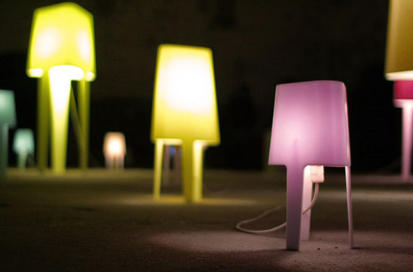 corian lamps by tomek rygalik