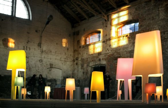 GENOTYP LAMPS MADE OF CORIAN