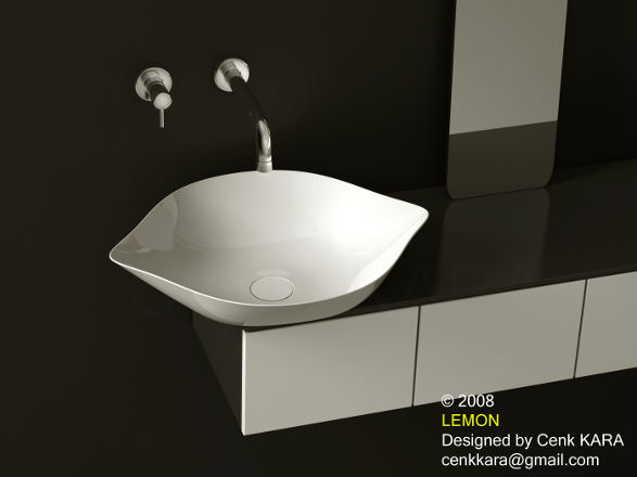 white lemon WASH BASIN