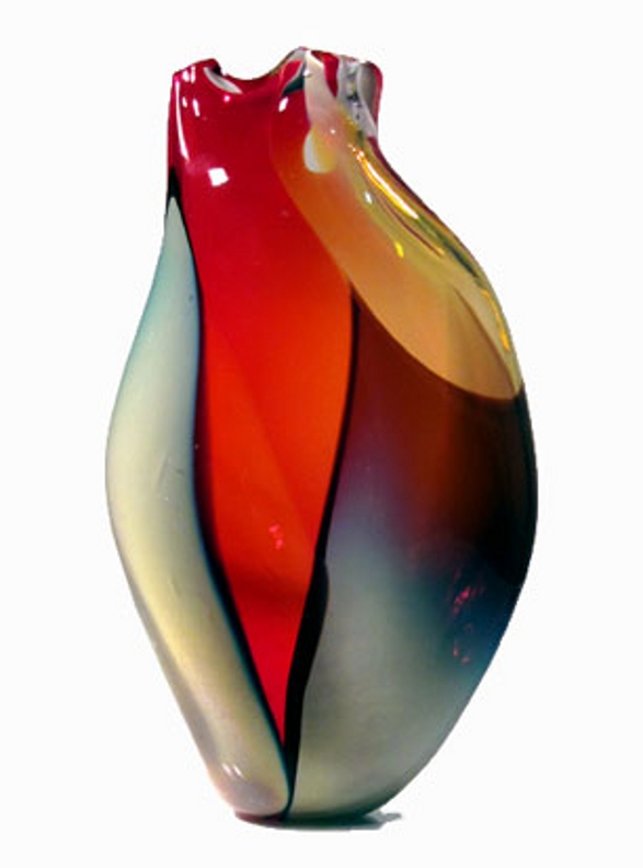 heart shaped vase