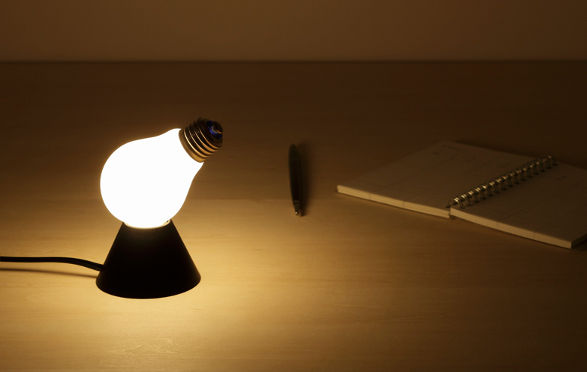 lamp shaped lamp by hironao tsuboi for 100%
