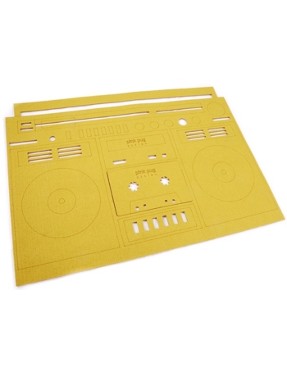 plate pad inspired by tape recorder