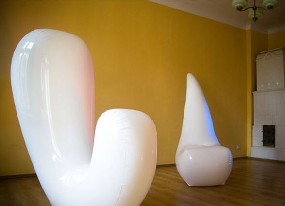 inflatable furniture for niemasowka.pl