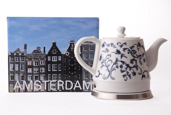 amsterdam ceramic electric kettle by haen