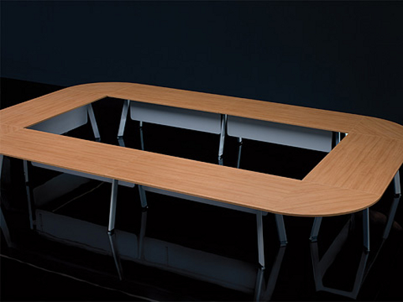 simplic conference table by piotr kuchcinski
