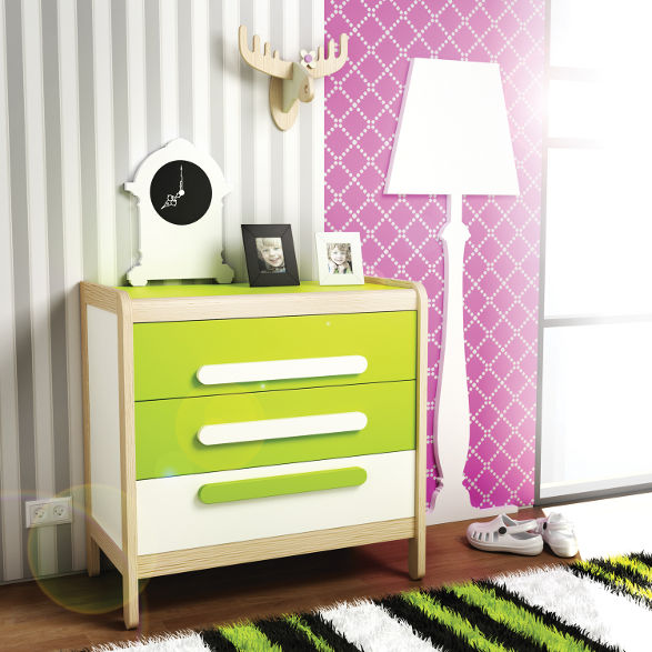 three drawer chest for children simple collection by timoore