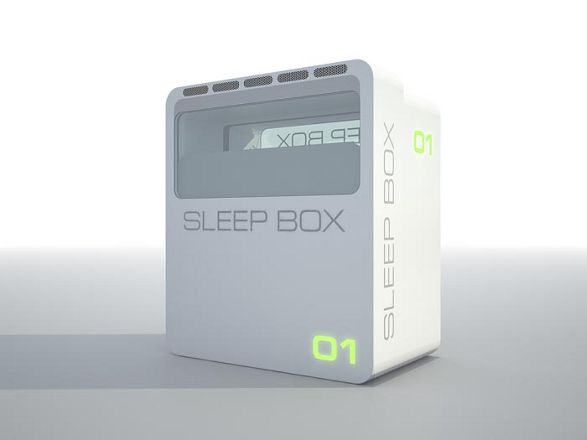 sleepbox back exterior