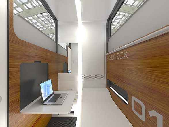 sleepbox mini room for rest by arch group