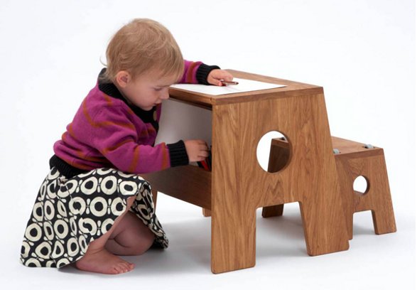 COLLECT FURNITURE STOOLESK TABLE FOR CHILDREN