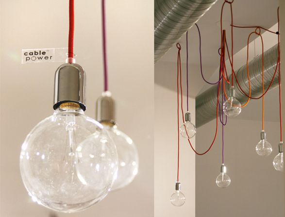 cablepower lamps for lofts and industrial interiors