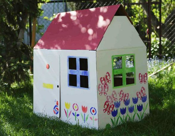 cardboard house for kids