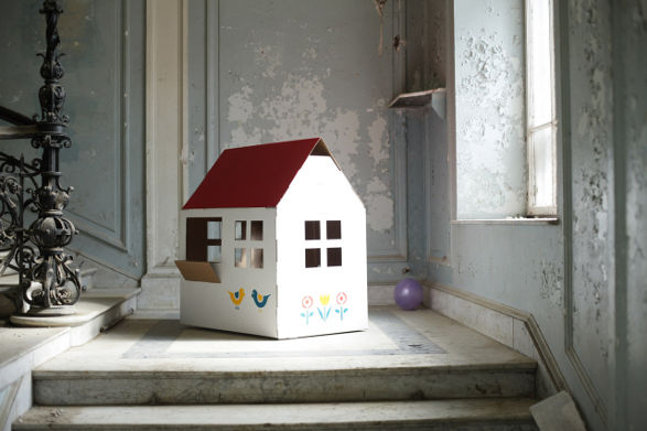 cardboard playhouse