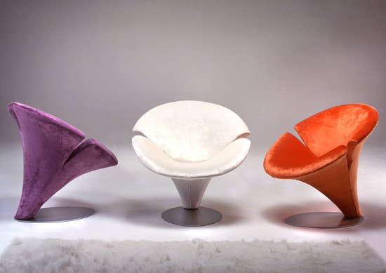 flower chairs inspired by spirng flowers