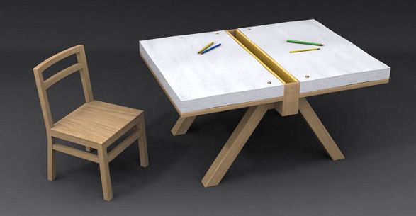 kids drawing tables