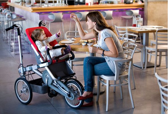 taga stroller and bicycle in one
