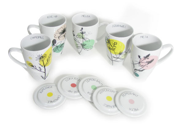 HERBAL COLLECTION for tea enthusiasts by agnieszka dybowska