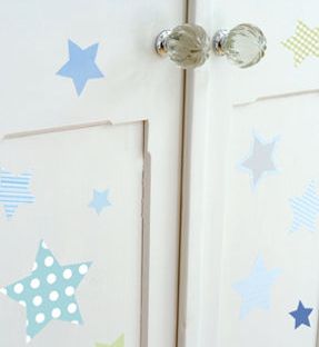 stars wall stickers for kid's room