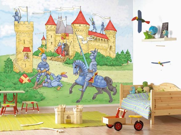 lancelot wallpaper for boys room