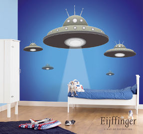 ufo wallpaper for boys room