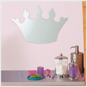 princess mirror for girl's room