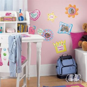 wall frames stickers for girl's room