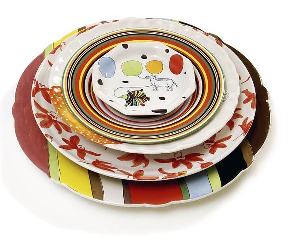 Ticheraal collection of random plates by MArcel Wanders