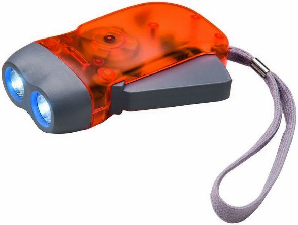 eco friendly LED torch flashlight with dynamo 