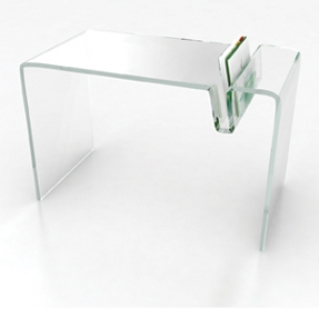 transparent plexi desk for home and office
