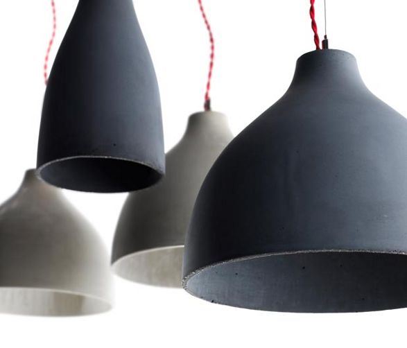 concrete lamps