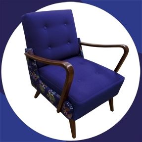 ptoszki retro arm chair by melki