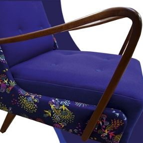 ptoszki vintage arm chair by melki